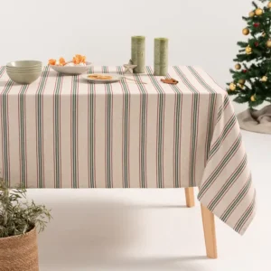 Mantel Navidad de lino suave